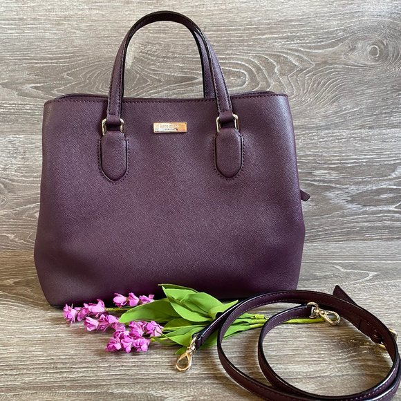 kate spade Handbags - KATE SPADE Laurel Way Evangelie Satchel Mahogany